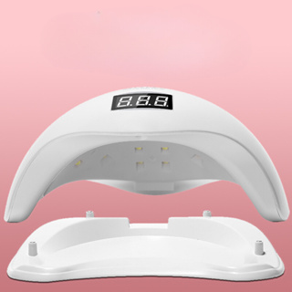Cabine Led/uv Sun 5 Digital 48w Bivolt Sun Unhas Gel Acrígel em Oferta na Shopee