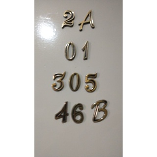 numero para porta de apartamento número endereço 5 cm decoração em Oferta na Shopee