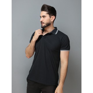 Camisa Polo Listra Piquet Masculina Lisa Basica