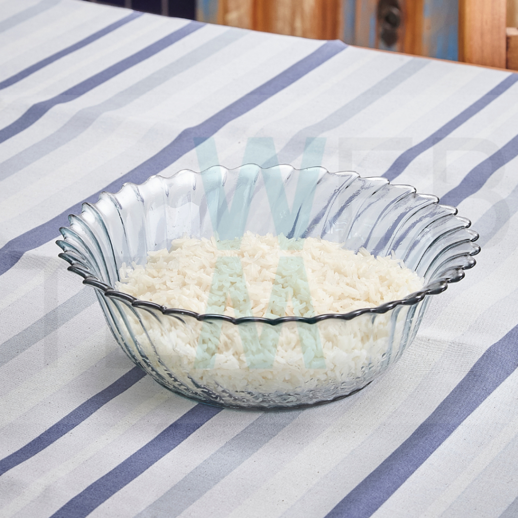 Centro de Mesa Fruteira Tigela Saladeira de Vidro California Vitazza para Decoração, Organização e Mesa Posta, com Toque Elegante, Praticidade Sustentável e Estilo Natal e Outras Ocasiões Especiais
