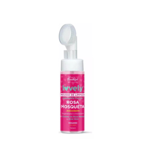 Sabonete Facial Mousse Espuma De Limpeza Rosa Mosqueta 150ml em Oferta na Shopee