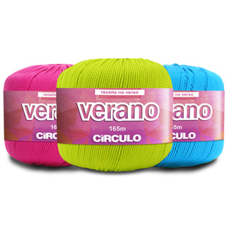 Linha Fio Verano 50g Circulo - 100% Poliamida em Oferta na Shopee