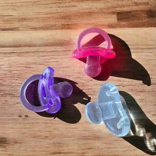 Chupeta Transparente Pepeta 100% Silicone Mordedor Calmante ortodontica para bebe menino e menina
