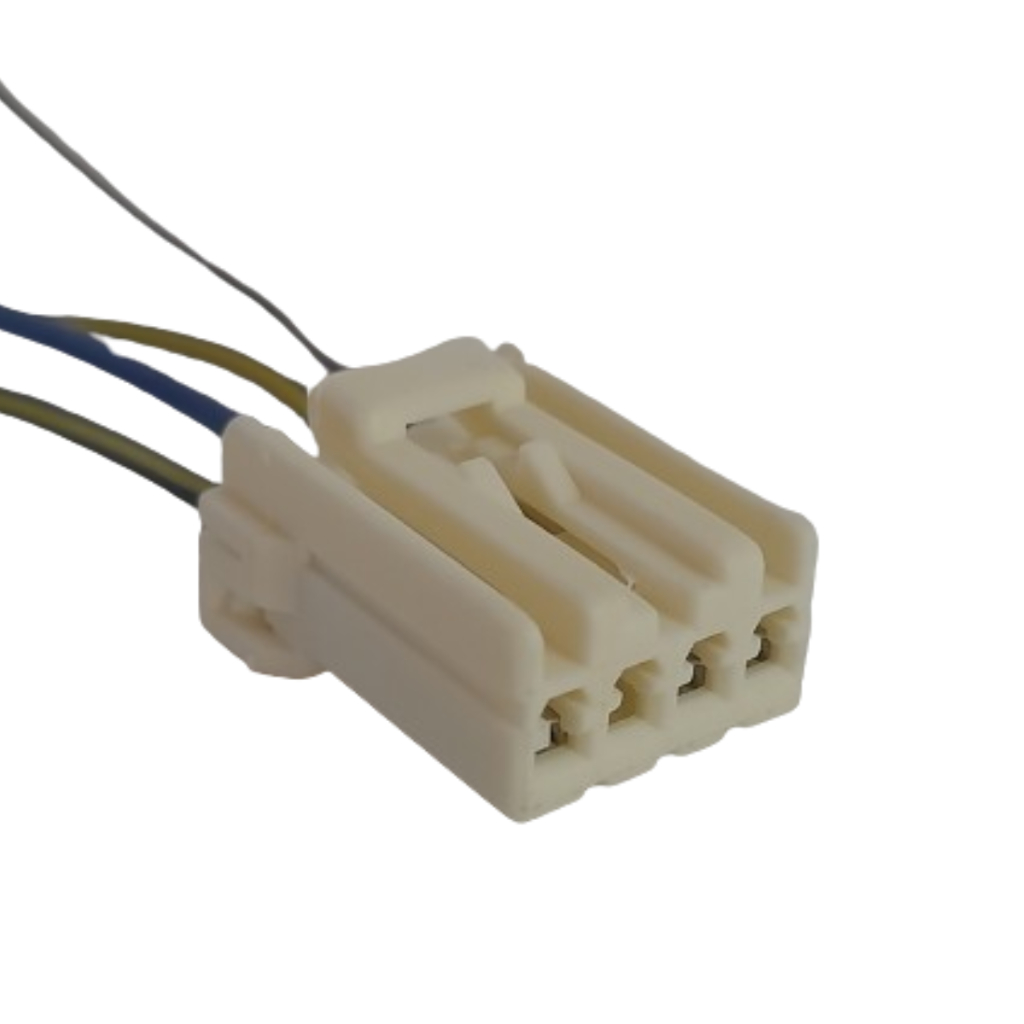 Conector Chicote Painel Do Comando Ar Condicionado Fiat 4 Via