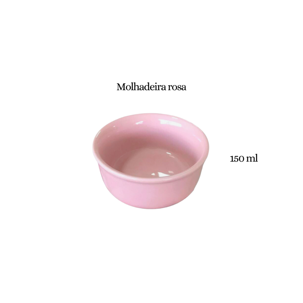 Molhadeira rosa avulsa mult uso vinagreteira pote para molho em porcelana decoração cozinha utensilios rosa em Oferta na Shopee