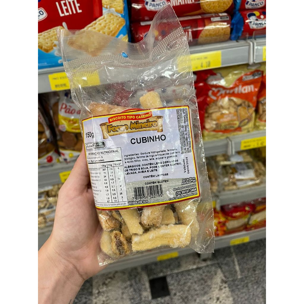 Biscoito Petit Four Cubinho 150g - Forno Mineiro · foto 2