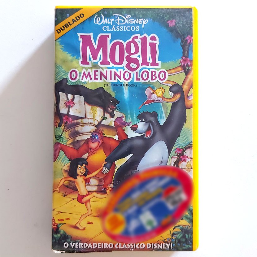 Vhs Filme Mogli O Menino Lobo Walt Disney Dublado