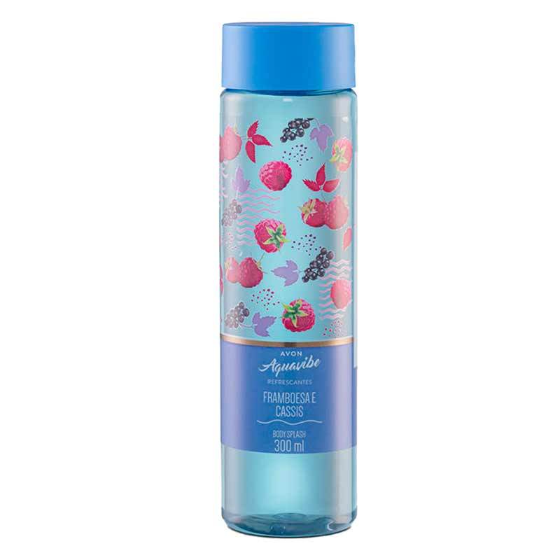 Body Splash Aquavibe Refrescantes Framboesa e Cassis 300ml