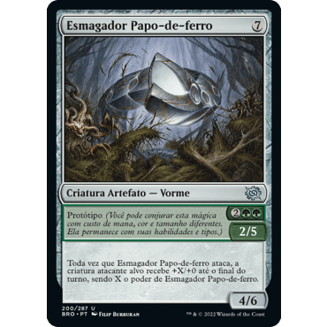 Esmagador Papo-de-ferro (Vorme) - - Magic The Gathering