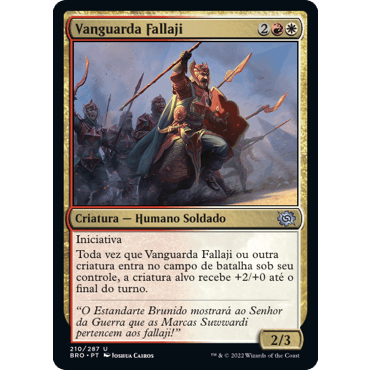 Vanguarda Fallaji (Humano / Soldado) - Magic The Gathering