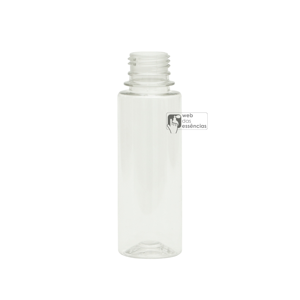 Frasco pet reto120ml - Rosca 28 - Sem tampa ou Valvula