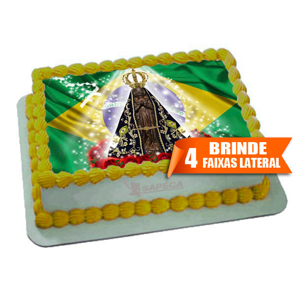 papel arroz Nossa Senhora de Aparecida 20x30cm