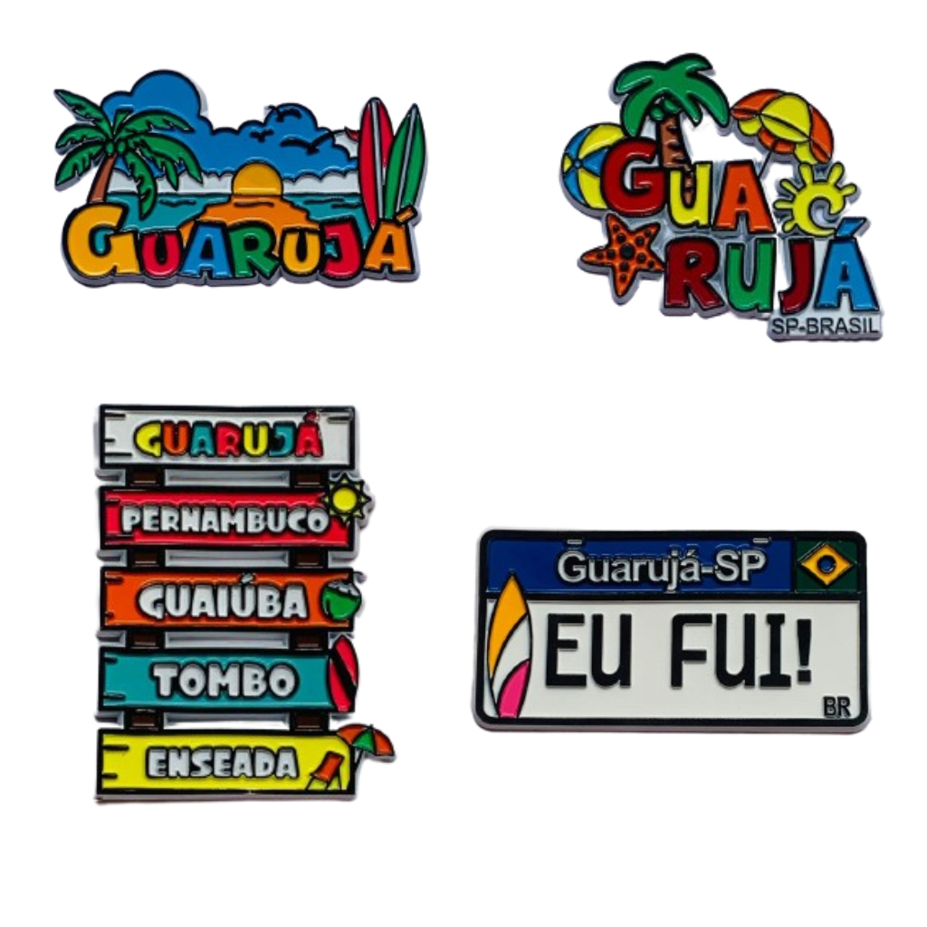 Ímãs de Geladeira Emborrachados Guarujá