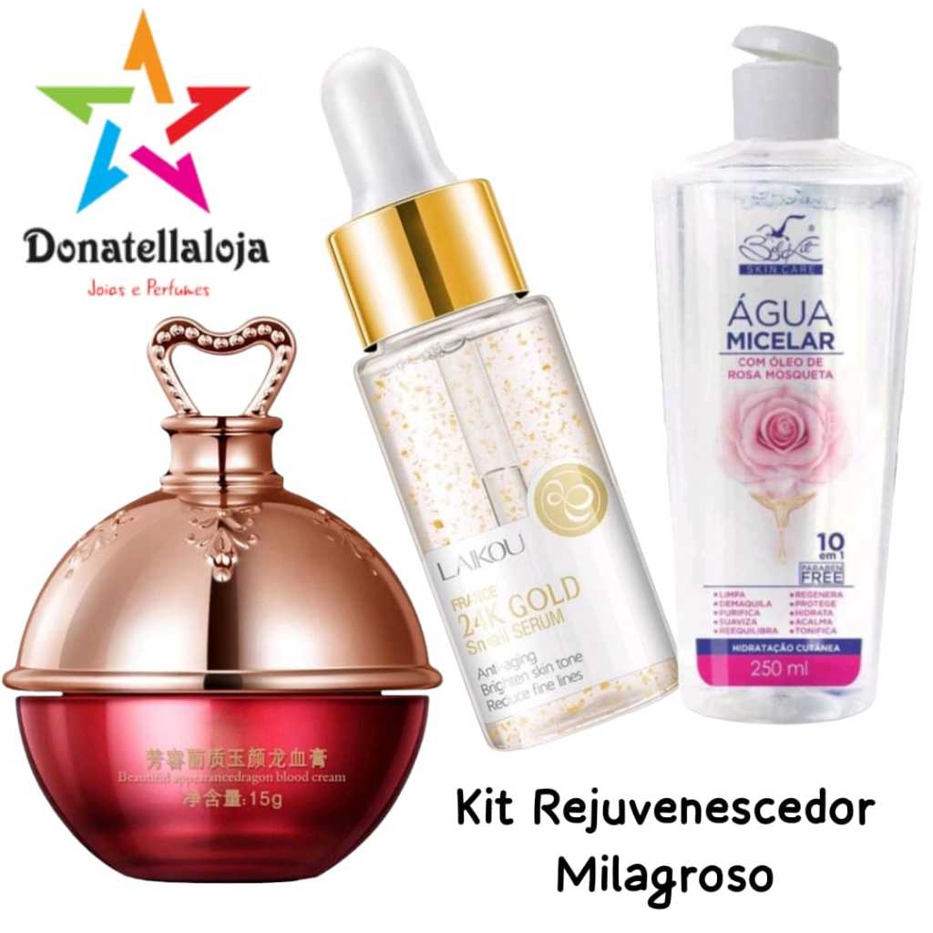 Kit Botox Facial 10 Anos Mais Jovem