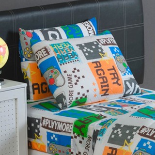 Jogo de Cama Solteiro 02 Peças Estampado