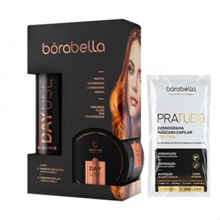 Kit Borabella Home Care Day Use Super Manutenção Pós Química