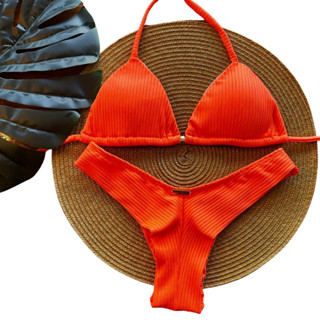 Biquini Marquinha Moda Praia Bronze Curtininha Fio Duplo Asa Delta Neon em Oferta na Shopee