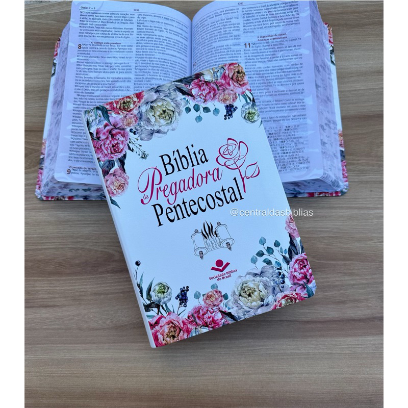 BIBLIA DE ESTUDO PREGADORA PENTECOSTAL MÉDIA - IDEAL PARA MULHERES QUE QUEREM SE APROFUNDAR NA PALAVRA DE DEUS