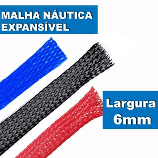 Malha Náutica Expansível de Poliéster 6mm