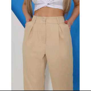 CALÇA ALFAITARIA TENDENCIA FEMININA 2024 Look Blogueira Casual