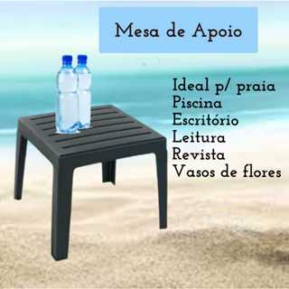 Mesa de Apoio Anadia Compacta Praia Piscina Jardim Varanda Escritorio