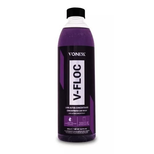 Shampoo Automotivo Lava Auto Concentrado V-floc 500ml Vonixx