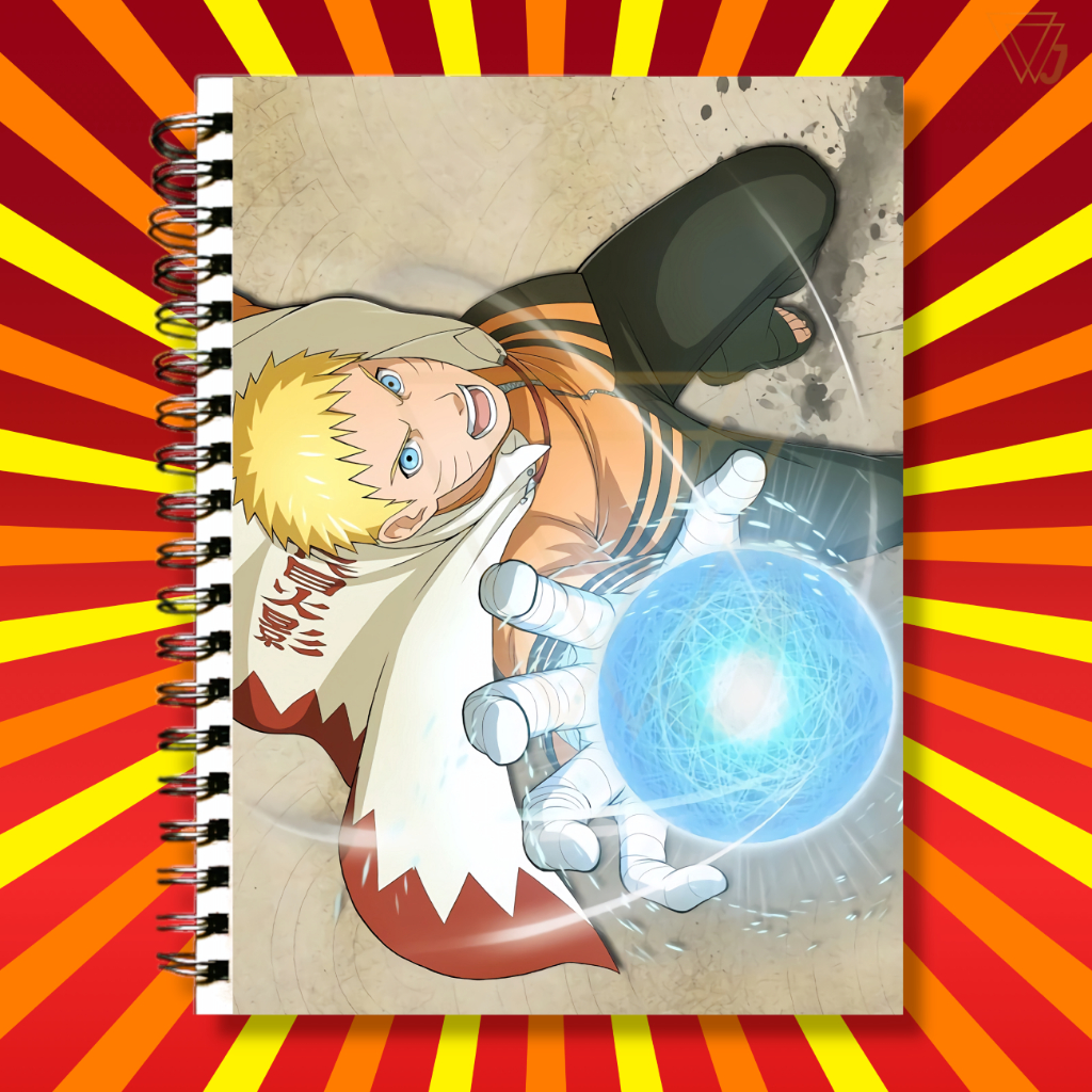 Adesivo Para Capa de Caderno Naruto Uzumaki Shippuden Anime Naruto Excelente Qualidade