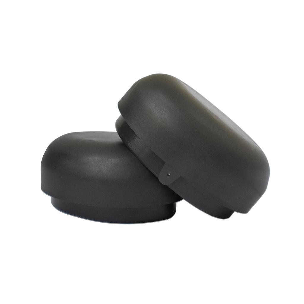 Kit 02 Ponteira Tampa Acabamento Estribo Oval Oblongo Preto Abs Universal Reposição Toro Ecosport Ranger Renegade S10 Ix35 Duster Oroch Frontier Tucson Amarok L200 Tr4 Blazer Hilux F250  F350 F400 Trailblazer Tracker Captiva Sw4 Sportage em Oferta na Shopee