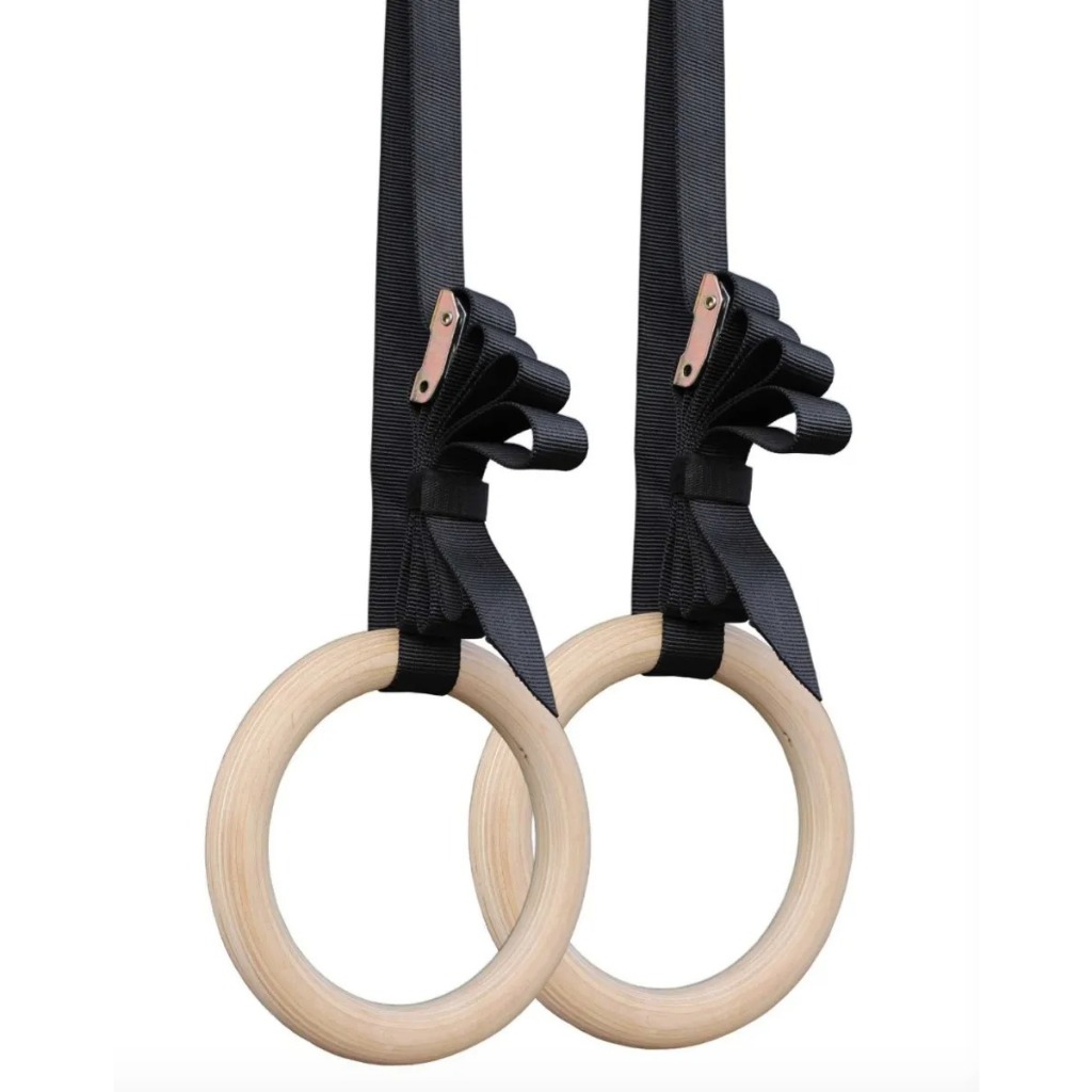 KIT ARGOLA MADEIRA SUSPENSA CROSSFIT M1FITNESS