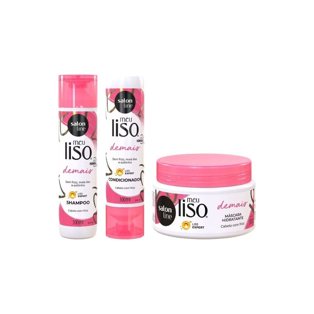 Kit Meu Liso Demais Salon Line