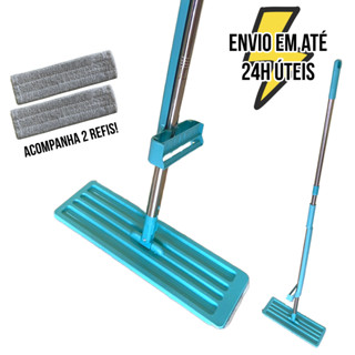 Rodo Magico Inteligente Mop 360 graus Flexivel com 2 Refil