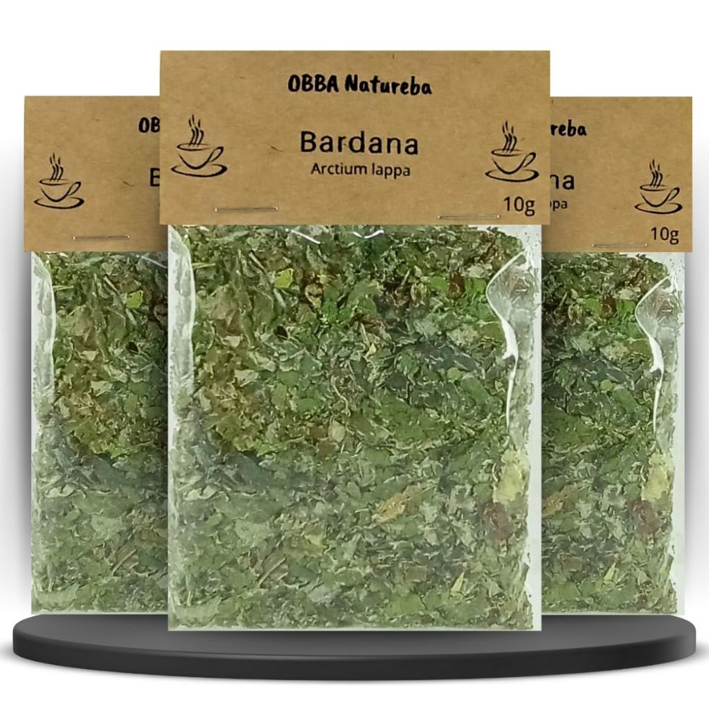 3 Pacotes Chá de Bardana | Ervas Pegamassa 100% Puro - Envio Imediato