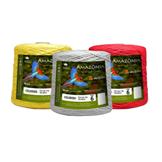 Barbante São João Amazônia 6 Fios - 2kg em Oferta na Shopee