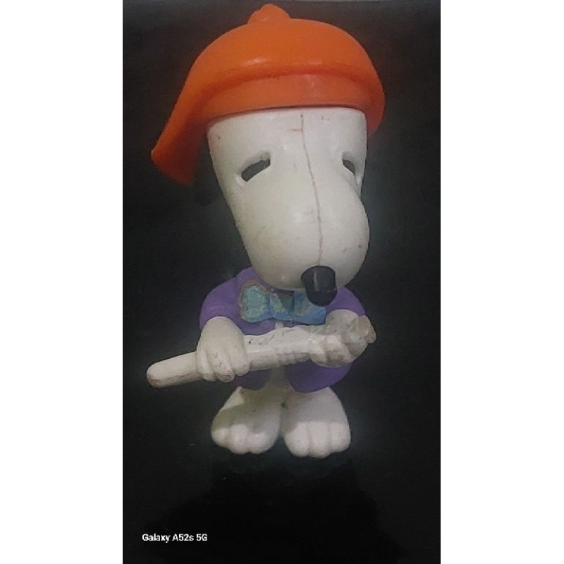 boneco Snoopy Kinder Ovo anos 90