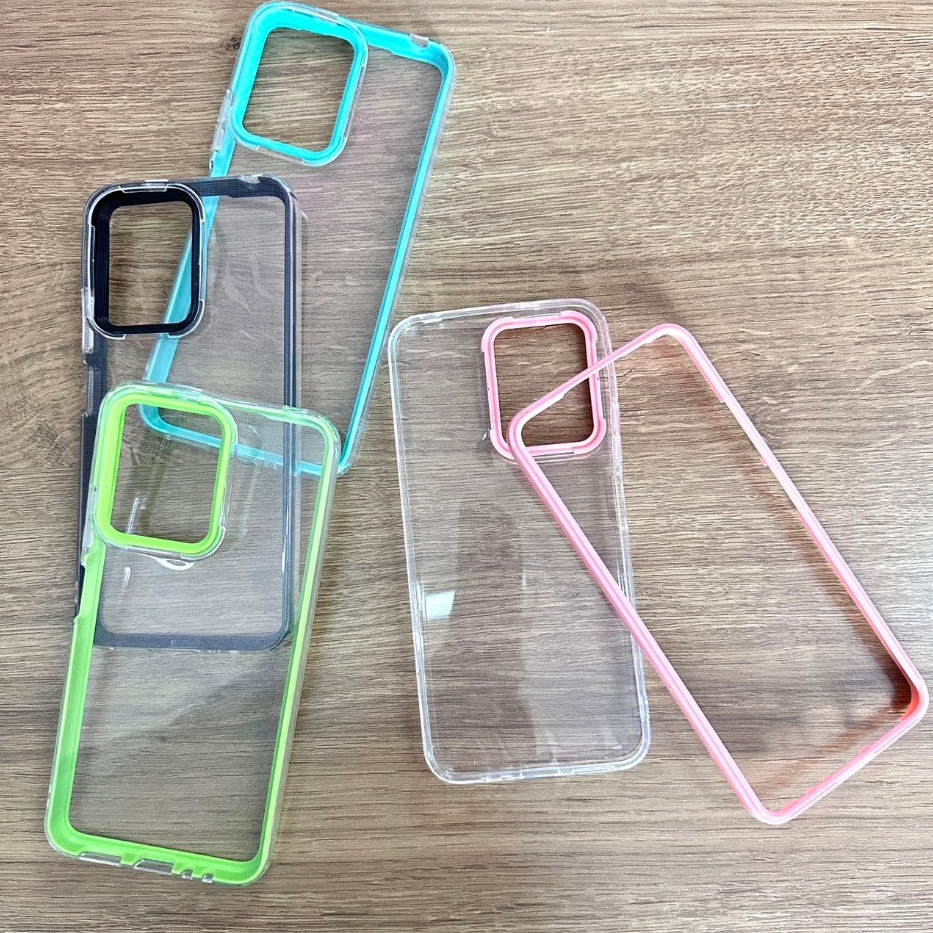 Capinha 3 em 1 Transparente Redmi Note 14S/A3/Note 13 (5g)/Note 13 (4g)/Note 13 ProCapaAnti-Pacto