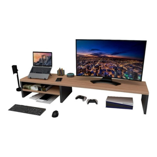 Organizar Home Office De Mesa Gamer Suporte Monitor Multiuso em Oferta na Shopee