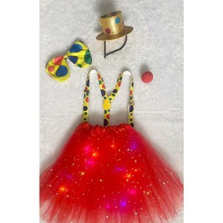 Fantasia Adulto palhacinha para Festas Carnaval
