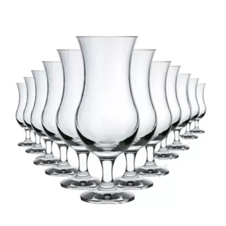 Jg Taças Coquetel 355ml Caixa com 12 Peças de Vidro Drinks bares Atacado taça Transparente