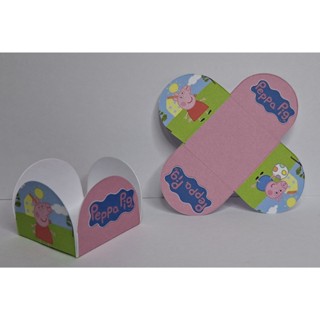 50 Forminhas 4 pétalas Peppa Pig Festas aniversários