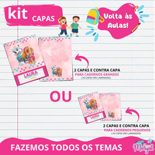 CAPAS PARA CADERNO ADESIVAS/ADESIVO TODOS OS TEMAS