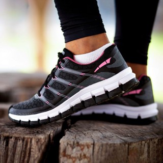 Tênis feminino caminhada academia leve confortável barato