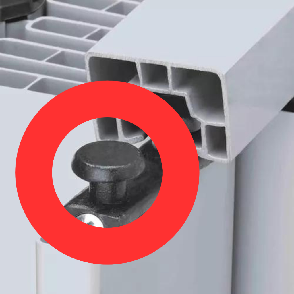 3 Pinos Deslizante De Porta Sanfonada Bcf