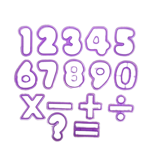 Kit Cortador Números E Símbolos Vela 8 Cm Marcador Ursinho Chá de bebê em Oferta na Shopee