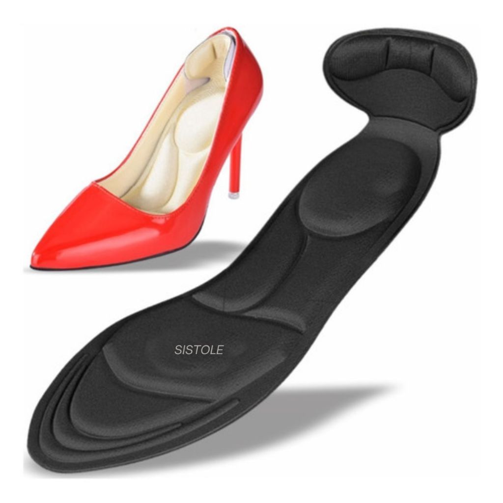 Palmilhas Ortopédica Feminina Salto Scarpin Anti Bolhas Espuma Confortável Par