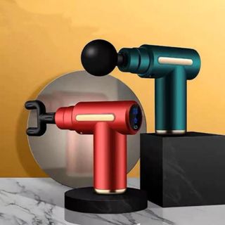 Massageador Pistola Elétrico Alta Frequência Profissional Muscular Massagem！