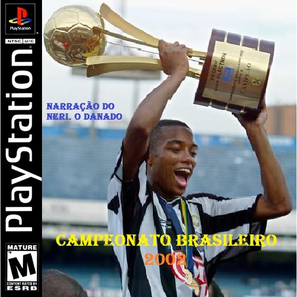 Campeonato Brasileiro 2002 Playstation 1 / PS1