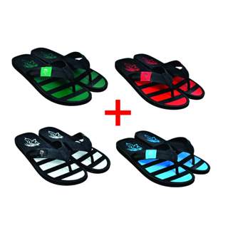 Kit com 4 pares chinelo adulto antiderrapante sandalia