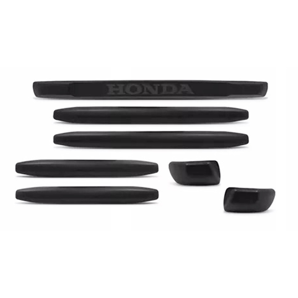 Kit Protetor Do Parachoque Honda Fit City Civic Accord Crv Hrv 7 Peças Autocolante