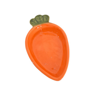 Cenoura de Cerâmica Louças Bowl Rústicos Decoração Mesa Posta Molhos Geleias Pimenta Manteiga