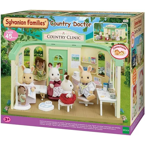 Brinquedo Sylvanian Families Clínica Do Campo - Epoch Magia 5096 - Mom & Baby